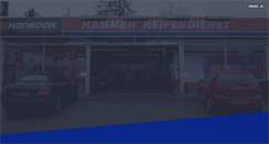 Desktop Screenshot of hammer-reifendienst.de